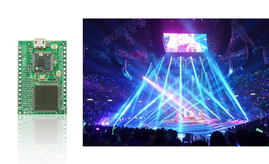 3km無(wú)線連接模塊高速wifi模塊，距離遠(yuǎn)尺寸小/集成MCU/即貼即用